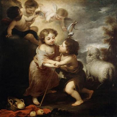 Christ and John the Baptist as Children, Between 1655 and 1660