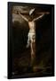 Bartolomé Esteban Murillo / 'Christ Crucified', ca. 1677, Spanish School, Oil on canvas, 71 cm ...-BARTOLOME ESTEBAN MURILLO-Framed Poster