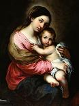 Virgin and Child-Bartolome Esteban Murillo-Giclee Print