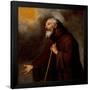 Bartolomé Esteban Murillo / 'Saint Francis of Paola'. XVII century. Oil on canvas.-BARTOLOME ESTEBAN MURILLO-Framed Poster