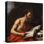 Bartolomé Esteban Murillo / 'Saint Jerome Reading', 1650-1652, Spanish School, Oil on canvas, 12...-BARTOLOME ESTEBAN MURILLO-Stretched Canvas