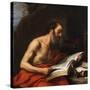 Bartolomé Esteban Murillo / 'Saint Jerome Reading', 1650-1652, Spanish School, Oil on canvas, 12...-BARTOLOME ESTEBAN MURILLO-Stretched Canvas