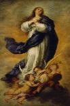 Madonna with Child-Bartolomé Estéban Murillo-Giclee Print