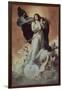 BARTOLOMÉ ESTEBAN MURILLO/ The Immaculate Conception of the Virgin-BARTOLOME ESTEBAN MURILLO-Framed Premium Giclee Print