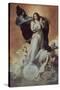 BARTOLOMÉ ESTEBAN MURILLO/ The Immaculate Conception of the Virgin-BARTOLOME ESTEBAN MURILLO-Stretched Canvas