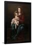 Bartolomé Esteban Murillo / 'The Virgin and Child', 1655-1660, Spanish School, Oil on canvas, 15...-BARTOLOME ESTEBAN MURILLO-Framed Poster