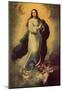 Bartolomé Esteban Perez Murillo (Maria Immaculata) Art Poster Print-null-Mounted Poster