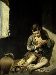 The Young Beggar. Circa 1645-1650-Bartolome Murillo-Framed Stretched Canvas