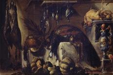 Still Life with With Dead Peacock-Bartolomeo Arbotori-Giclee Print