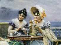 Gallant Conversation, 1894-Bartolomeo Giuliano-Mounted Giclee Print