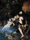 Lencotea and Neptune-Bartolomeo Guidobono-Stretched Canvas