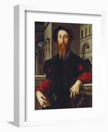 Bartolomeo Panciatichi, C. 1540-Agnolo Bronzino-Framed Giclee Print