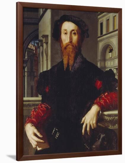 Bartolomeo Panciatichi, C. 1540-Agnolo Bronzino-Framed Giclee Print