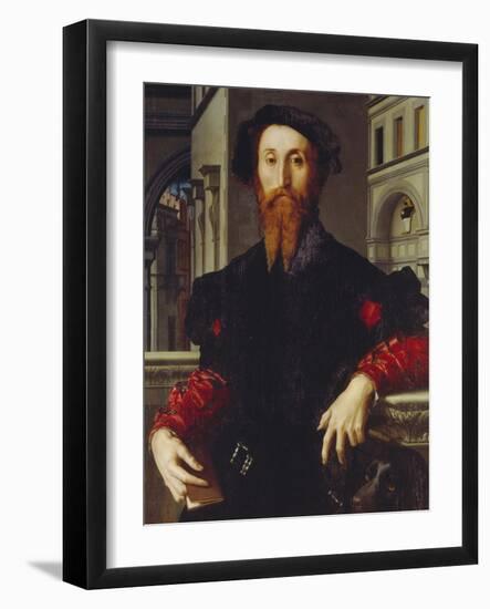 Bartolomeo Panciatichi, C. 1540-Agnolo Bronzino-Framed Giclee Print