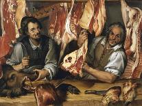 The Butcher's-Bartolomeo Passarotti-Framed Giclee Print