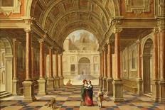 Interior View of a Church, 1624, by Bartholomeus Van Bassen (1590-1652)-Bartolomeus Van Bassen-Mounted Giclee Print