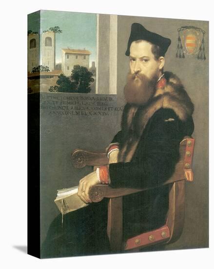 Bartolommeo Bonghi-Giovanni Battista Moroni-Stretched Canvas