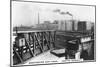 Barton Aqueduct, Manchester Ship Canal, 1936-null-Mounted Giclee Print