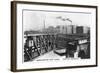 Barton Aqueduct, Manchester Ship Canal, 1936-null-Framed Giclee Print