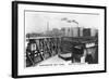 Barton Aqueduct, Manchester Ship Canal, 1936-null-Framed Giclee Print