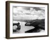 Barton Swing Bridge-null-Framed Photographic Print