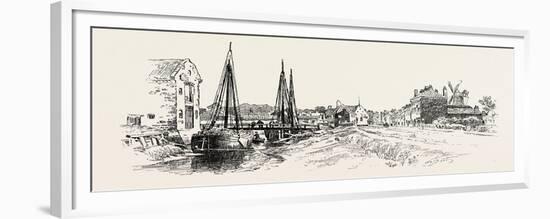 Barton-Upon-Humber or Barton Is a Town and Civil Parish in North Lincolnshire-null-Framed Giclee Print