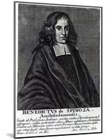 Baruch De Spinoza-Dutch School-Mounted Giclee Print