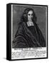 Baruch De Spinoza-Dutch School-Framed Stretched Canvas