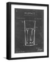 Barware Blueprint II-Ethan Harper-Framed Art Print