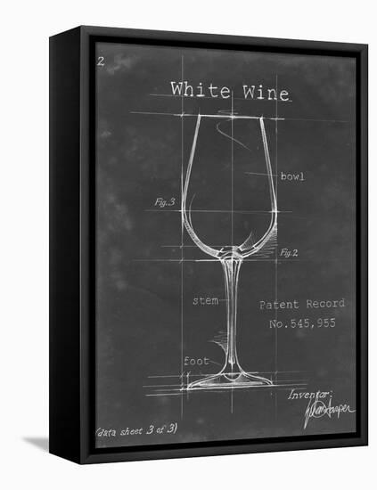 Barware Blueprint IV-Ethan Harper-Framed Stretched Canvas