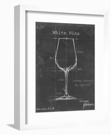 Barware Blueprint IV-Ethan Harper-Framed Art Print