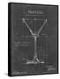 Barware Blueprint V-Ethan Harper-Framed Stretched Canvas