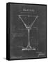 Barware Blueprint V-Ethan Harper-Framed Stretched Canvas