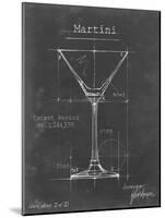 Barware Blueprint V-Ethan Harper-Mounted Art Print