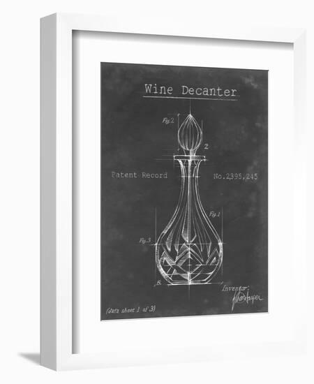 Barware Blueprint VIII-Ethan Harper-Framed Art Print