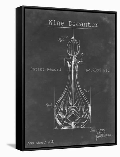 Barware Blueprint VIII-Ethan Harper-Framed Stretched Canvas