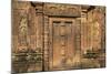 Bas-Relief at Banteay Srei Temple in Angkor-Michael Nolan-Mounted Photographic Print