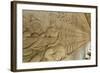 Bas-Relief Carvings from the Churning of the Sea of Milk Myth-Michael Nolan-Framed Photographic Print
