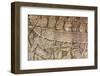 Bas-Relief Carvings in Bayon Temple in Angkor Thom-Michael Nolan-Framed Photographic Print