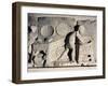 Bas-Relief Depicting Bread Making-null-Framed Giclee Print