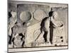 Bas-Relief Depicting Bread Making-null-Mounted Giclee Print