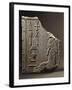 Bas-Relief Depicting Pharaoh Djoser Wrapped in Cloak Worn on Occasion of Jubilee-null-Framed Giclee Print