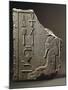 Bas-Relief Depicting Pharaoh Djoser Wrapped in Cloak Worn on Occasion of Jubilee-null-Mounted Giclee Print