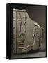 Bas-Relief Depicting Pharaoh Djoser Wrapped in Cloak Worn on Occasion of Jubilee-null-Framed Stretched Canvas