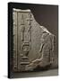 Bas-Relief Depicting Pharaoh Djoser Wrapped in Cloak Worn on Occasion of Jubilee-null-Stretched Canvas