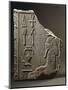 Bas-Relief Depicting Pharaoh Djoser Wrapped in Cloak Worn on Occasion of Jubilee-null-Mounted Giclee Print