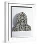 Bas-Relief Depicting Scenes of the Life of Buddha, Gandhara Period-null-Framed Giclee Print