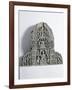 Bas-Relief Depicting Scenes of the Life of Buddha, Gandhara Period-null-Framed Giclee Print