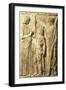 Bas-Relief Depicting Triad of Eleusinian Mysteries: Demeter, Triptolemus and Persephone-null-Framed Giclee Print