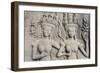 Bas-Relief Frieze at Angkor Wat-Michael Nolan-Framed Photographic Print